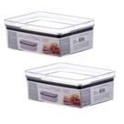 Porta Frios Pote Hermético 770ml Presunto Queijo Marmita - 2 un