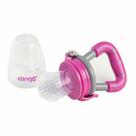 Porta Frutas para Bebês com Tampa Rosa Clingo