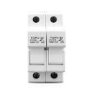 Porta Fusível Solar Fotovoltaico Bipolar 10x38mm 32a 1000v