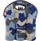PORTA GARRAFA 29x27x2cm NEOPRENE AZUL 6 GARRAFAS BUILT TOTE PORTA GARRAFA 29x27x2cm NEOPRENE AZUL 6 GARRAFAS BUILT TOTE