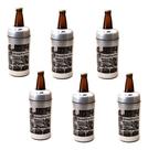 Porta Garrafa Cerveja Litrão 1000ml Retro Termico Kit 6pc