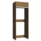 Porta Geladeira 1 Porta Basculante Rustic Glamy Madesa