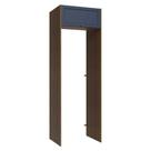 Porta-geladeira 73 Cm 1 Porta Basculante Rustic/azul Vik Madesa Rustic/azul