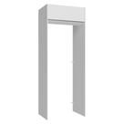 Porta-Geladeira 83 cm 1 Porta Basculante Branco Glamy Madesa