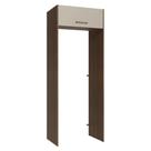 Porta-geladeira 83 Cm 1 Porta Basculante Rustic/crema Agata Madesa Rustic/crema