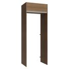 Porta-geladeira 83 Cm 1 Porta Basculante Rustic Glamy Madesa Rustic