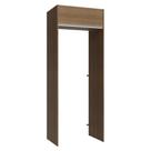 Porta-Geladeira 83 cm 1 Porta Basculante Rustic Glamy Madesa