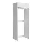 Porta Geladeira Madesa Glamy 1 Porta Basculante Branco