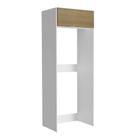 Porta Geladeira Stella 1 Porta Basculante Branco Rustic