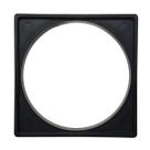 PORTA GRELHA 10x10 ABS PRETO PARA RALO QUADRADO CAIXILHO BOX