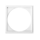 Porta grelha astra 15 x 15 branco quadrado para cozinhas Porta grelha astra 15 x 15 branco quadrado para cozinhas