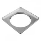 Porta Grelha Pvc Tigre Quadrada 10X10 Prata