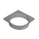 Porta grelha quadrada 15x15 cinza - Astra