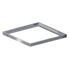 Porta Grelha Quadrado 10x10cm Polida Caixilho Elleve