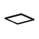 Porta Grelha Quadrado 15x15cm Preto Fosco Caixilho Elleve