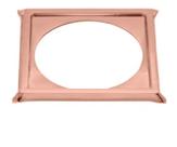 Porta Grelha Ralo Click 10x10 Suporte Rose Inox