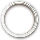 Porta Grelha Redonda Grap Branca 15Cm 3500 - Kit C/6 Porta Grelha Redonda Grap Branca 15Cm 3500 - Kit C/6
