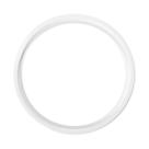 PORTA-GRELHA REDONDO COM DIAMETRO 15cm EM PVC BRANCO ASTRA