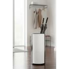 Porta Guarda Chuva Aço Inox Elegante 45cm Cinza