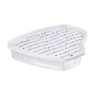 Porta Guarda Filtro Café Papel 103 102 Pote Tampa 850ml Organizador Decoração Palavras Coração
