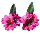 Porta Guardanapo Astromélia Violeta Roxa Decoração Mesa 12un