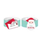 Porta Guardanapo Candycane Natal 6un - Cromus