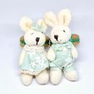 Porta Guardanapo Casal Coelhos Pelúcia