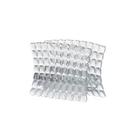 Porta Guardanapo de mesa BPA Free 15,2 x 7,6 x h11cm - Tiffany - Transparente - Guzzini