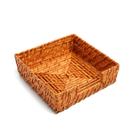 Porta-Guardanapo de Papel Porta Treco Rattan Casa 18x18cm Class Home Porta-Guardanapo de Papel Porta Treco Rattan Casa 18x18cm Class Home