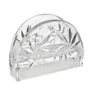 Porta guardanapo de vidro 12,8cm Porta guardanapo de vidro 12,8cm