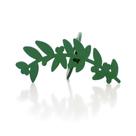Porta Guardanapo Natal Folhagem Verde 9,5cm - D'Rossi