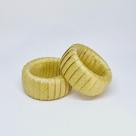 Porta Guardanapo Tecido Dourado