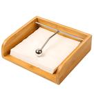 Porta Guardanapos de Papel Suporte com Peso em Bambu Natural para Mesa Cozinha Restaurante Lanchonete Bar Porta Guardanapos de Papel Suporte com Peso em Bambu Natural para Mesa Cozinha Restaurante Lanchonete Bar