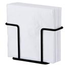 Porta Guardanapos Suporte Papel Aço Preto Fosco Mesa Café Future