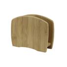 Porta Guardanapos Vertical de Bambu 15x5x11.5cm
