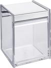 Porta haste flex algodão quadrata cristal - brinox