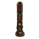 Porta Incenso de Resina Ganesh 7 Chakras