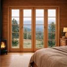 Porta Janela Madecen Eucalipto Premium Pantográfica 150x213 Porta Janela Madecen Eucalipto Premium Pantográfica 150x213