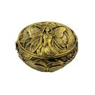Porta Joias Fada Dourado 9 cm em Resina Porta Joias Fada Dourado 9 cm em Resina