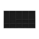 Porta Joias (L 663mm C 365mm A 40mm) PJ01 Preto Moldplast PRETO