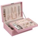 Porta Joias Organizador Maleta Grande Feminino Viagem