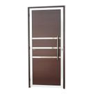 Porta Lambril com Friso com Puxador Super 25 210cm X 80cm Brimak Abertura Direita Porta Lambril com Friso com Puxador Super 25 210cm X 80cm Brimak Abertura Direita