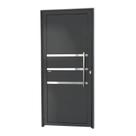 Porta Lambril com Friso com Puxador Super 25 210cm X 80cm Brimak Abertura Direita Porta Lambril com Friso com Puxador Super 25 210cm X 80cm Brimak Abertura Direita