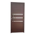 Porta Lambril com Friso com Puxador Super 25 210cm X 80cm Brimak Abertura Esquerda Porta Lambril com Friso com Puxador Super 25 210cm X 80cm Brimak Abertura Esquerda
