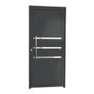 Porta Lambril com Friso com Puxador Super 25 210cm X 80cm Brimak Abertura Esquerda Porta Lambril com Friso com Puxador Super 25 210cm X 80cm Brimak Abertura Esquerda