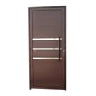 Porta Lambril com Friso com Puxador Super 25 210cm X 90cm Brimak Abertura Direita Porta Lambril com Friso com Puxador Super 25 210cm X 90cm Brimak Abertura Direita