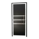 Porta Lambril com Friso com Puxador Super 25 210cm X 90cm Brimak Abertura Direita Porta Lambril com Friso com Puxador Super 25 210cm X 90cm Brimak Abertura Direita