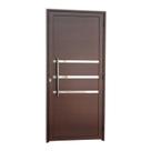 Porta Lambril com Friso com Puxador Super 25 210cm X 90cm Brimak Abertura Esquerda Porta Lambril com Friso com Puxador Super 25 210cm X 90cm Brimak Abertura Esquerda