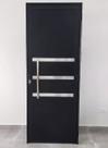 Porta Lambril com Puxador e Friso Alumínio Branco ou Preto Linha 25 Porta Lambril com Puxador e Friso Alumínio Branco ou Preto Linha 25