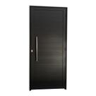 Porta Lambril com Puxador Super 25 210cm x 80cm Brimak Abertura Esquerda Preto Porta Lambril com Puxador Super 25 210cm x 80cm Brimak Abertura Esquerda Preto